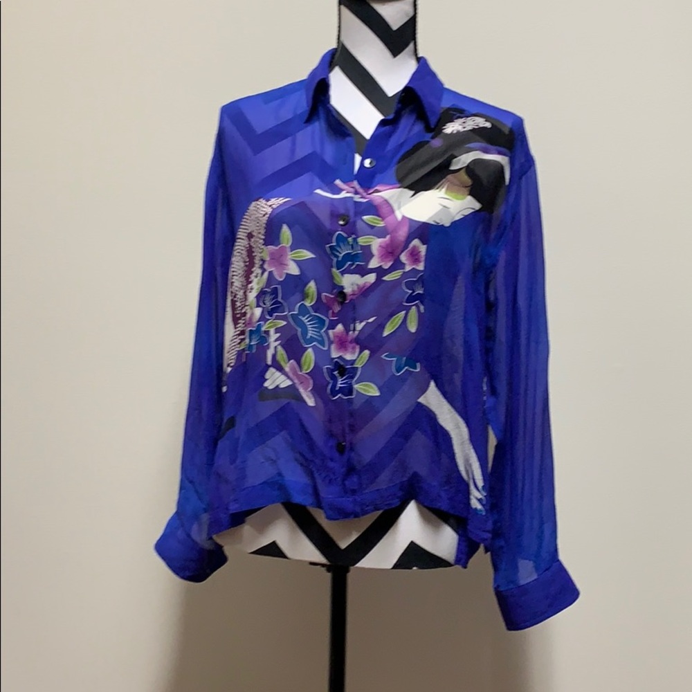 Chico’s sheer top